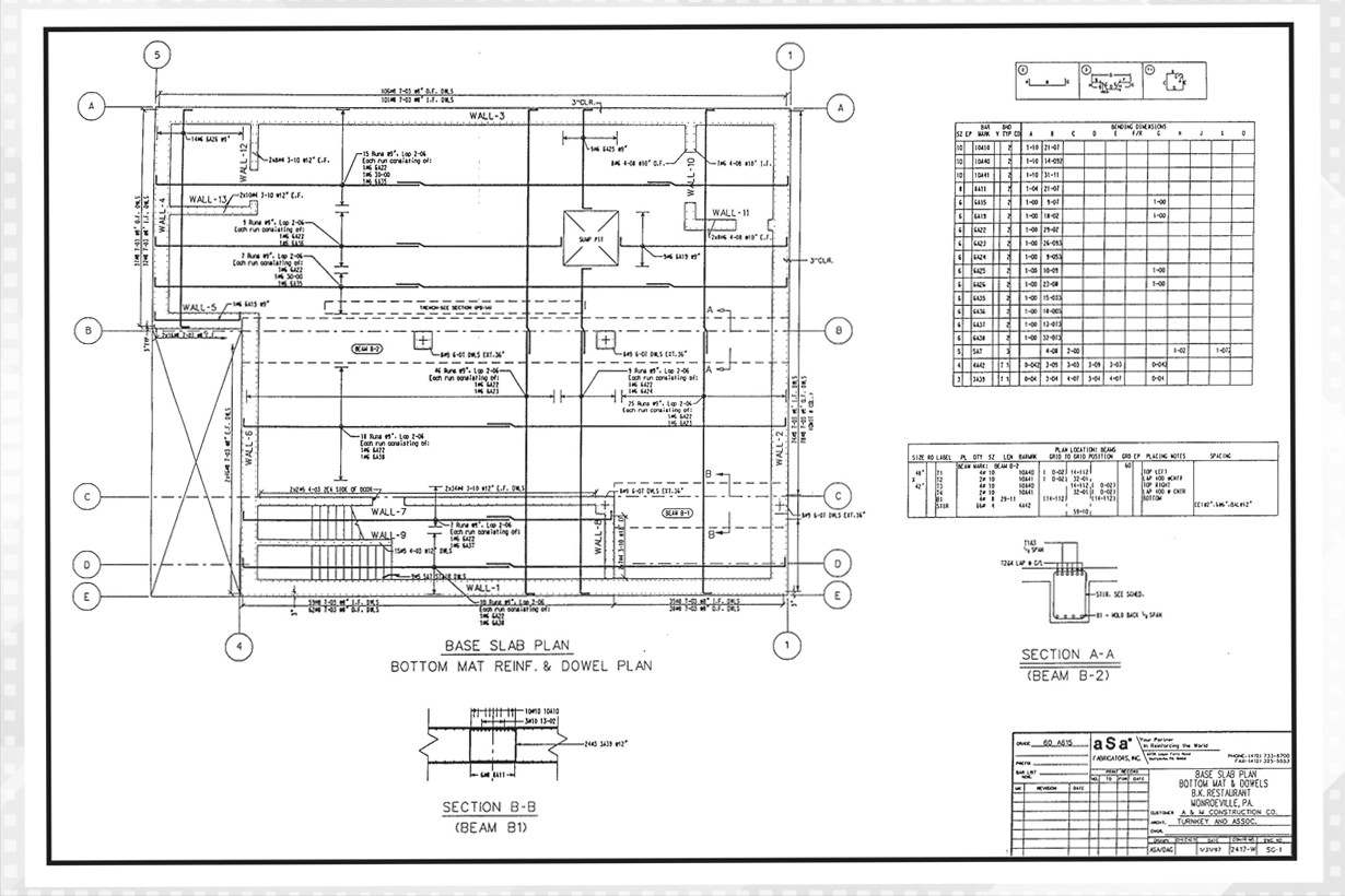 Easy-to-read drawings