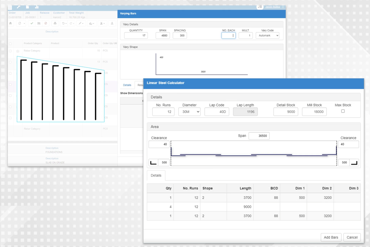 Rebar Calculators