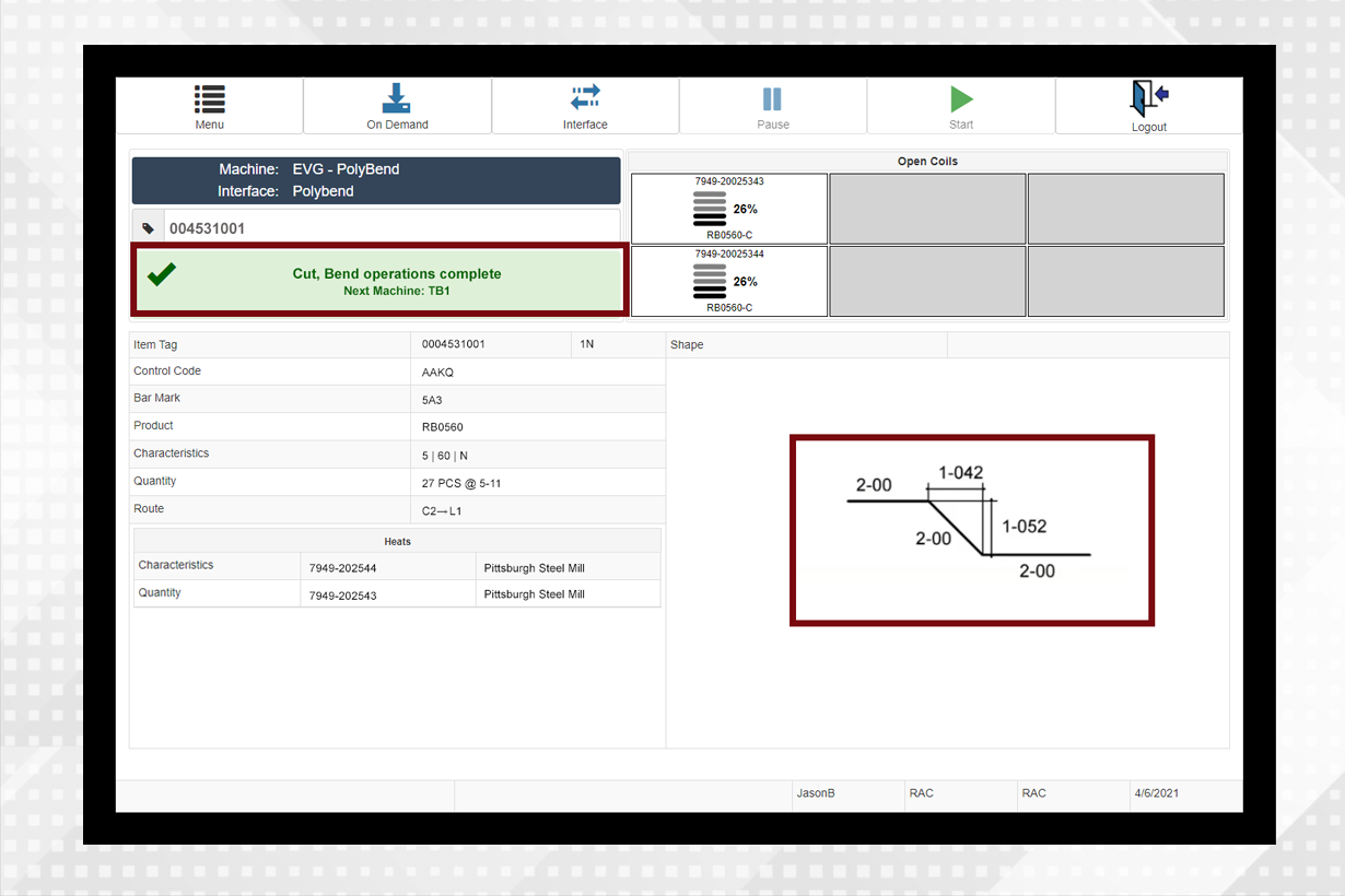 Automate machinery