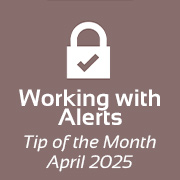 Tip of the Month - Studio Alerts